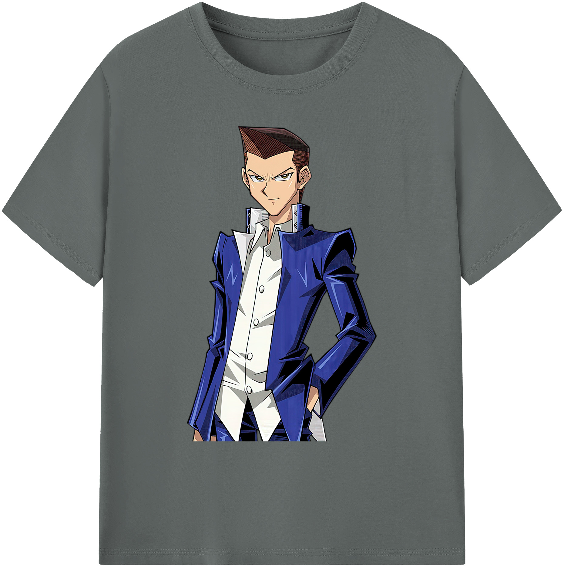 （画像用） 遊☆戯☆王 Yu-Gi-Oh! 綿100％ メンズ半袖Tシャツ｜肌触りやわらか＆通気性